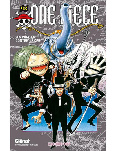 Livre One Piece Tome 42 les Pirates Contre le Cp9