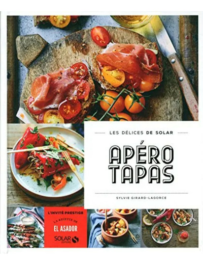 Livre Apéro tapas - Les délices de Solar