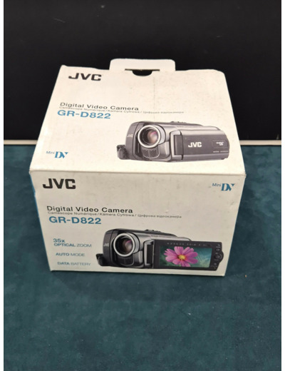 JVC GR - D822EX - Caméscope - 800 KP - 35x zoom optique - Konica Minolta - Mini DV