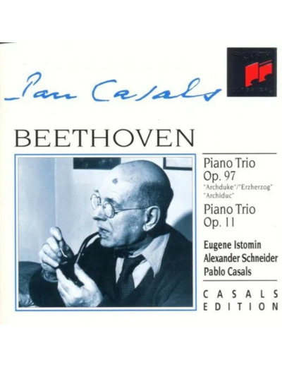 Cd Beethoven - Trios pour piano op. 11 & op. 97 L'Archiduc (coll. Casals Edition)