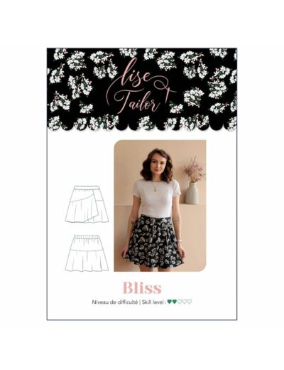 Lise Tailor – Patron Femme Jupe Portefeuille "Bliss" du 34 au 48