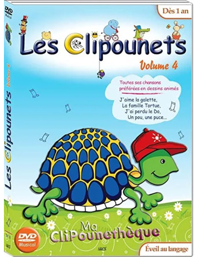 Dvd les Clipounets Volume 4