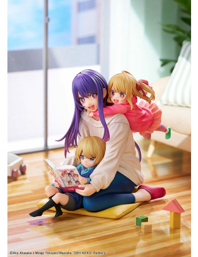 ( EXCLU WEB ) Oshi no Ko statuette PVC 1/8 Ai, Aqua & Ruby Mother and Children 10 cm