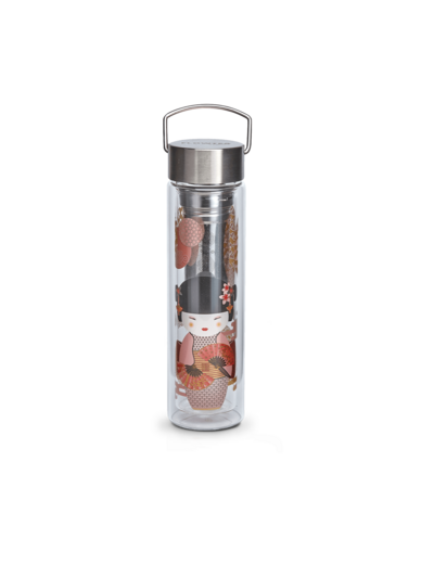 EIGENART Théière nomade en verre 35Cl double paroi New Little Geisha + filtre