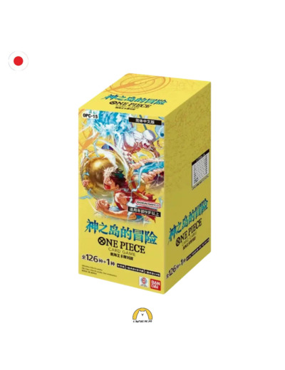 Display OP15 Adventure on Kami's Island - One Piece Card Game (JAP)