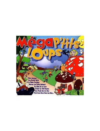 Cd Various - Méga P'tits Loups (1996)