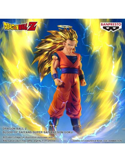 Dragon Ball Z Figurine Blood Of Saiyans Super Saiyan 3 Son Goku 19cm