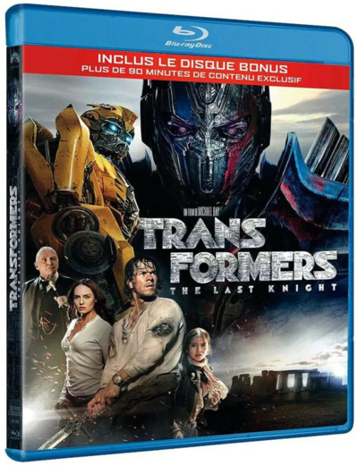 Blu-Ray Transformers : The Last Knight Blu - Ray Bonus
