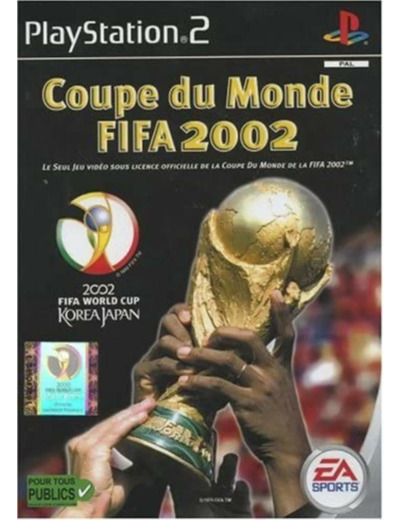 Jeu PS2 Coupe du monde Fifa, Corée - Japon 2002