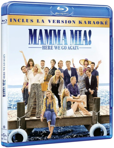 Blu-Ray Mamma Mia ! Here We Go Again