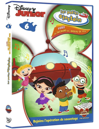 Dvd Les Petits Einsteins - 06 - Fusée au secours de l'oiseau de feu
