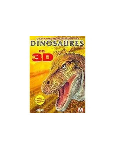 Dvd L'extraordinaire histoire des dinosaures en 3 D