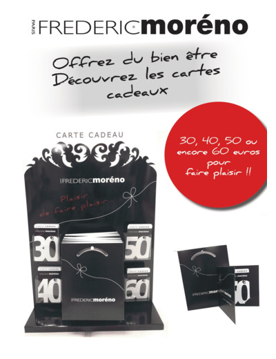 CARTES CADEAUX - VALEUR 60 €