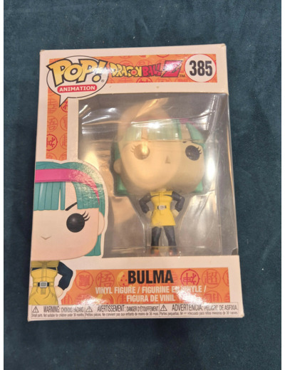 Figurine Pop Dragon Ball Z N° 385 - Bulma