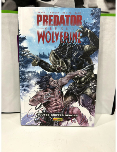 Livre Predator Versus Wolverine : Toutes Griffes Dehors