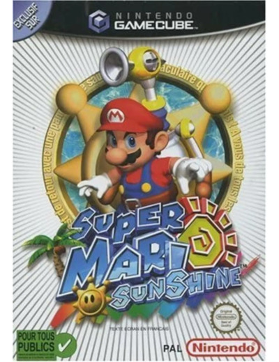 Jeu GC Super Mario Sunshine