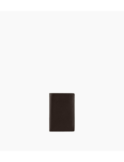 Petit porte cartes Lucien en cuir huilé
