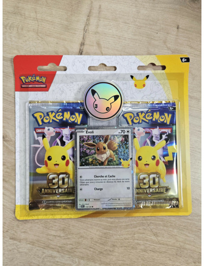 Duopack Pokémon - Blister avec 2 boosters 30eme anniversaire - 30 ans