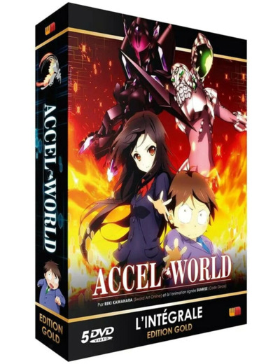 Dvd Accel World - L'intégrale - Édition Gold