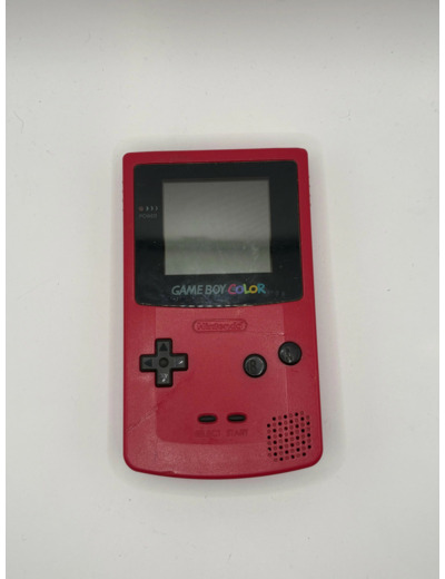 Console Nintendo Game Boy Color rouge diablotin