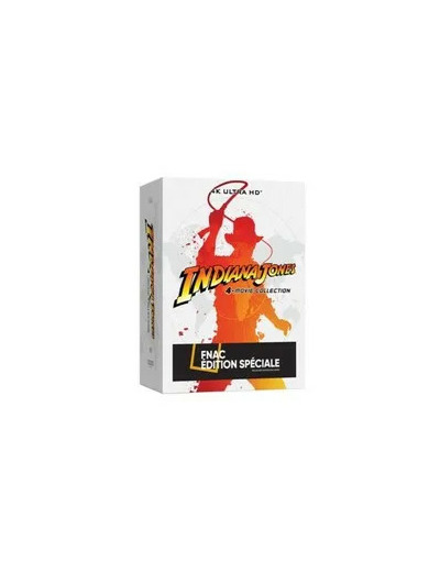 Indiana Jones - L'intégrale - Édition spéciale FNAC - SteelBook limitée - 4K Ultra HD + Blu - ray + Blu - ray Bonus