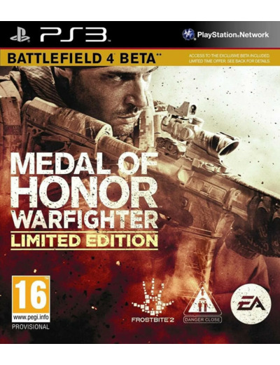 Jeu PS3 Medal of Honor : Warfighter - édition limitée