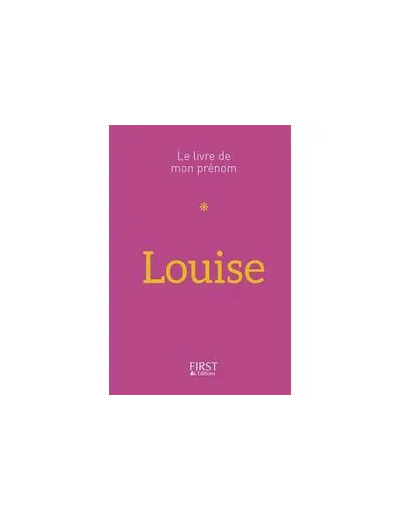 Livre Louise