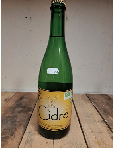 Cidre brut bio