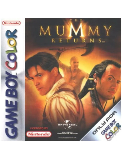 Jeu Gameboy Color The Mummy Return