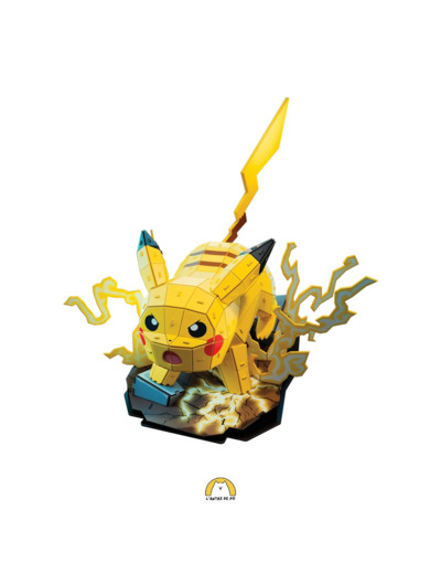 4D Build Pokémon - Pikachu