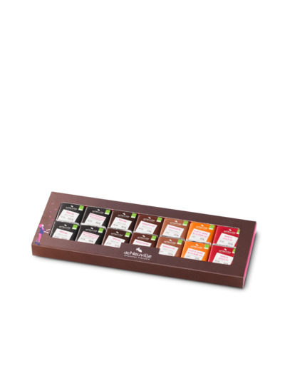 coffret 24 carrés Dégustation bio