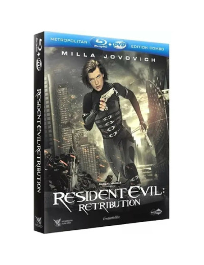 BLU-RAY RESIDENT EVIL RETRIBUTION