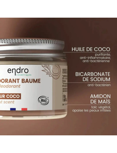 Déo à la noix de coco endro