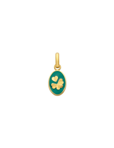 Médaille Arthus Bertrand Ma Mini Médaille Trèfle en or jaune, 10 mm