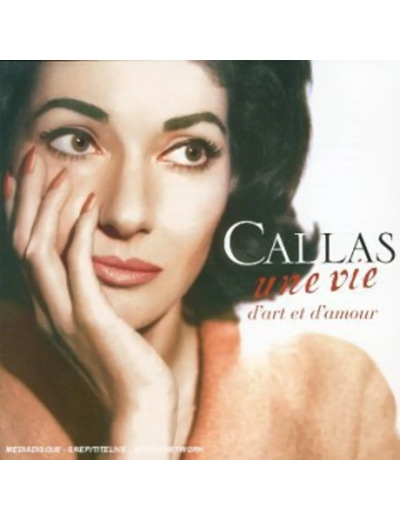 Cd Maria Callas - d'art et d'amour