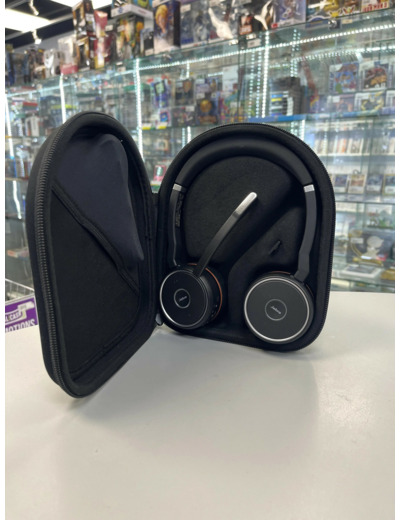 Jabra Evolve 75 SE MS Stereo - Micro - casque - sur - oreille - Bluetooth - sans fil - Suppresseur de bruit actif - USB - Certifié pour Microsoft Teams - pour LINK 380a MS