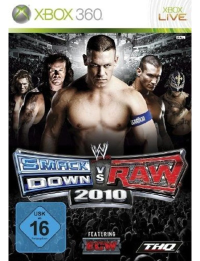 Jeu XBox 360 WWE Smackdown vs Raw 2010