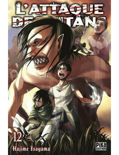 Livre L'attaque des Titans Tome 12