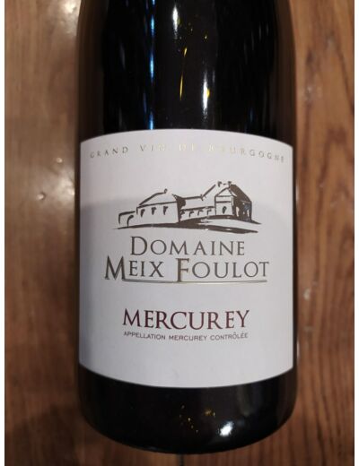 Mercurey 2017 Rouge - Domaine Meix Foullot