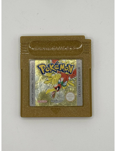 Jeu Gameboy Color Gbc Pokémon Version Or