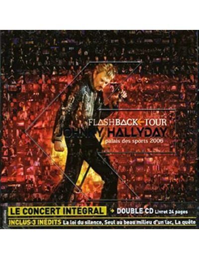 Cd Johnny Hallyday - Flashback Tour - Palais Des Sports 2006 (2006)