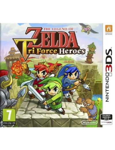 Jeu 3ds The Legend Of Zelda Tri Force Heroes