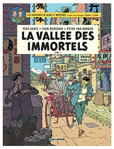 Livre Blake & Mortimer - Tome 25 - La Vallée des Immortels - Menace sur Hong Kong