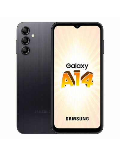 Smartphone SAMSUNG A14 4G 64Go Noir NEUF