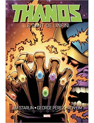 Livre Thanos : Le gant de l'infini