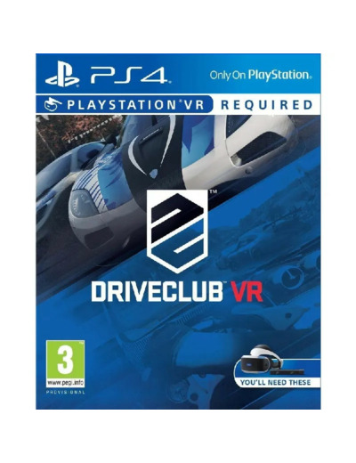 Jeu Ps4 Driveclub Vr