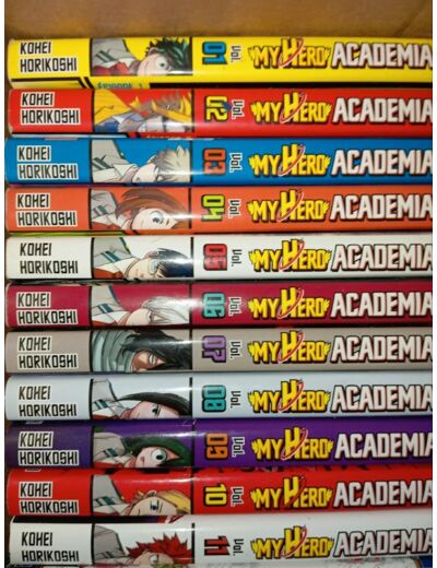 Collection My Hero Academia Tome 1 à 35 ( occasion )