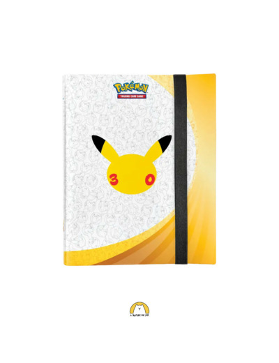Pokémon – Classeur 30ᵉ Anniversaire – 9 pochettes – Classeur seul