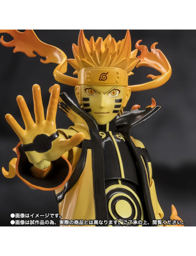 NARUTO UZUMAKI (KURAMA LINK MODE) COURAGEOUS STRENGTH THAT BINDS - SH Figuarts SHF