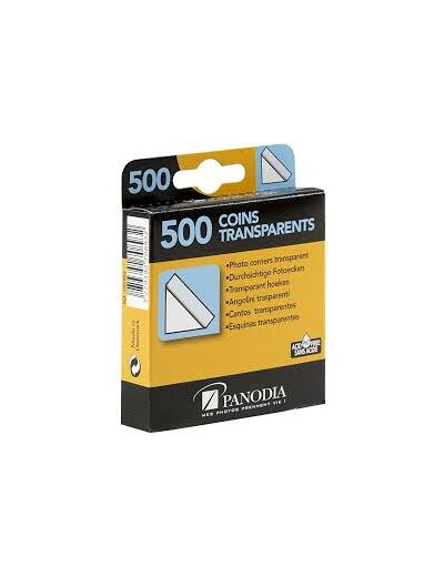 500 Coins Transparents Sans Acide Panodia